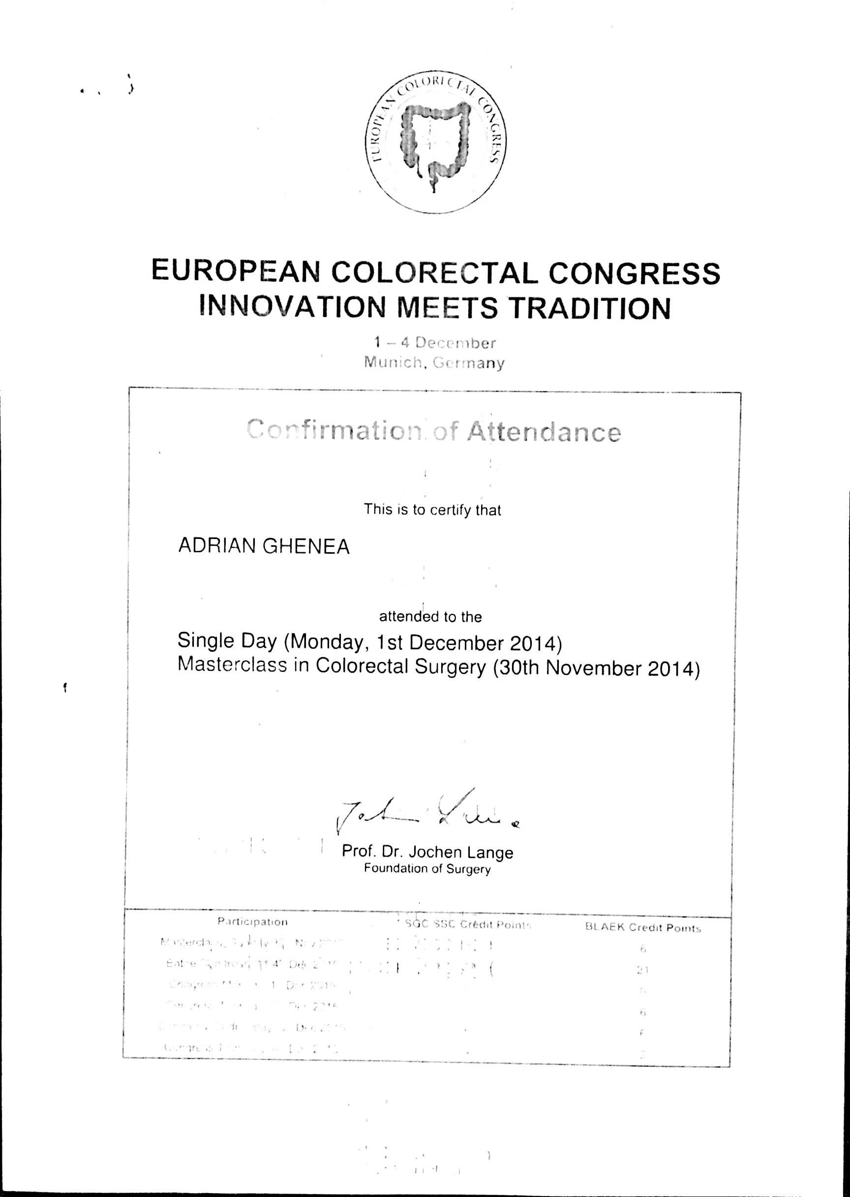 European Colorectal Congress – Innovation Meets Tradition — European Colorectal Congress, Munich